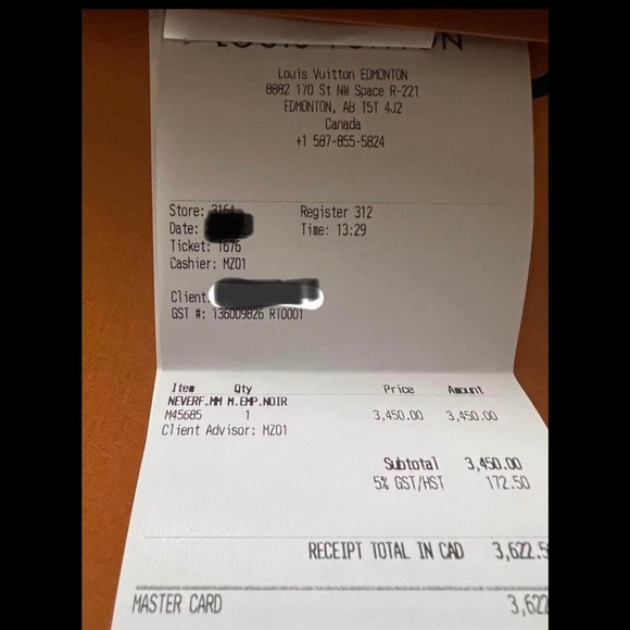 LOUIS VUITTON NEVERFULL MM EMBOSSED EMPREINTE LEATHER - Picture 7 of 7